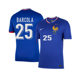 Maillot France Domicile Euro 2024 Barcola