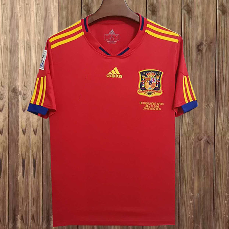 Maillot Espagne Domicile 2010 Vintage