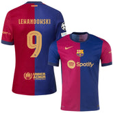 Maillot Barca Domicile 2024 2025 Lewandowski