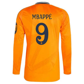 Maillot Real Madrid Extérieur 2024 2025 Mbappe Manches Longues