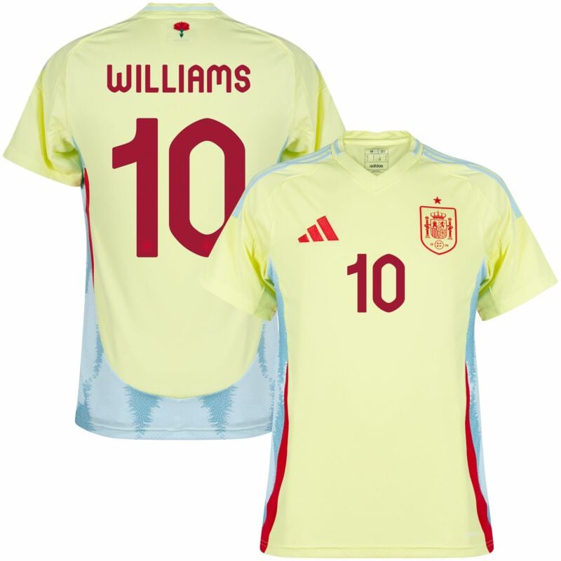 Maillot Espagne Extérieur Euro 2024 Williams