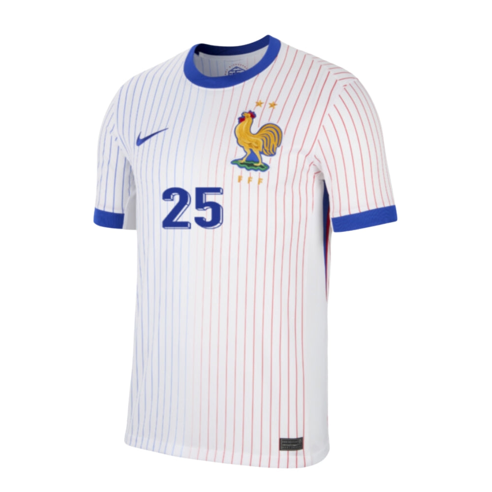 Maillot France Extérieur Euro 2024 Barcola