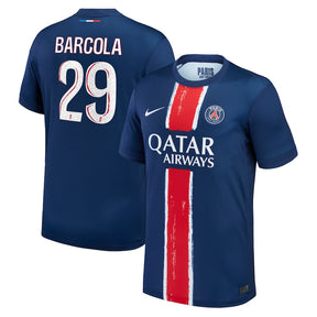 Maillot PSG Domicile 2024 2025 Barcola