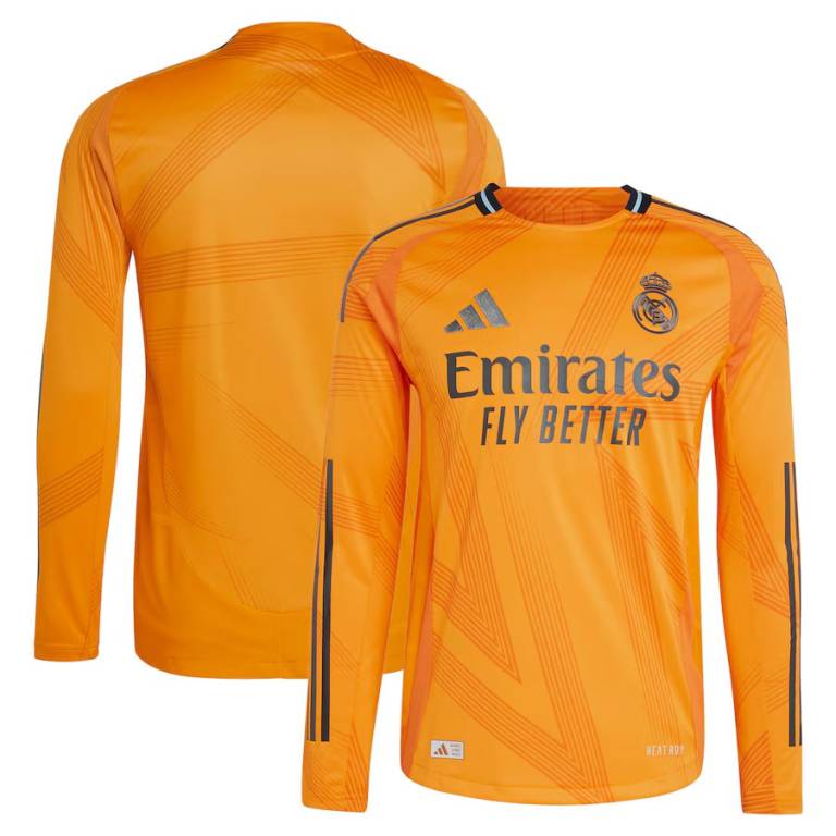 Maillot Real Madrid Extérieur 2024 2025 Manches Longues