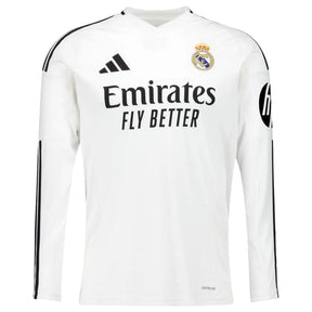 Maillot Real Madrid Domicile 2024 2025 Vini Jr Manches Longues