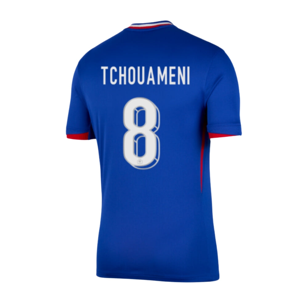 Maillot France Domicile Euro 2024 Tchouaméni