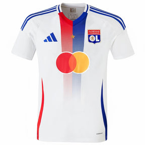 Maillot Lyon Domicile 2024 2025 Mastercard