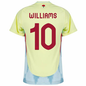 Maillot Espagne Extérieur Euro 2024 Williams