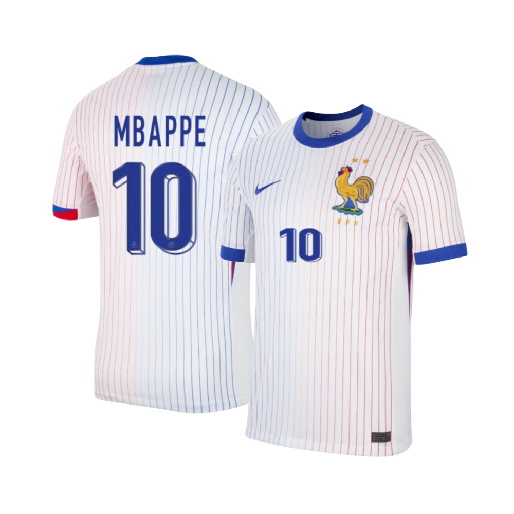 Maillot France Extérieur Euro 2024 Mbappé