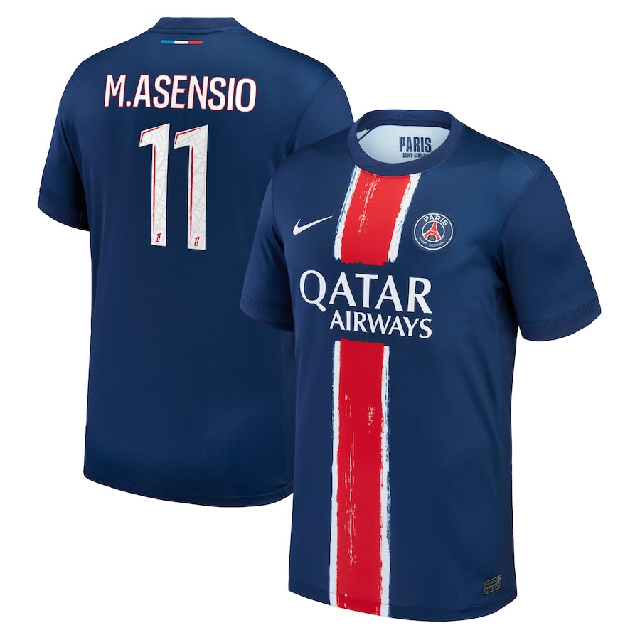 Maillot PSG Domicile 2024 2025 Asensio