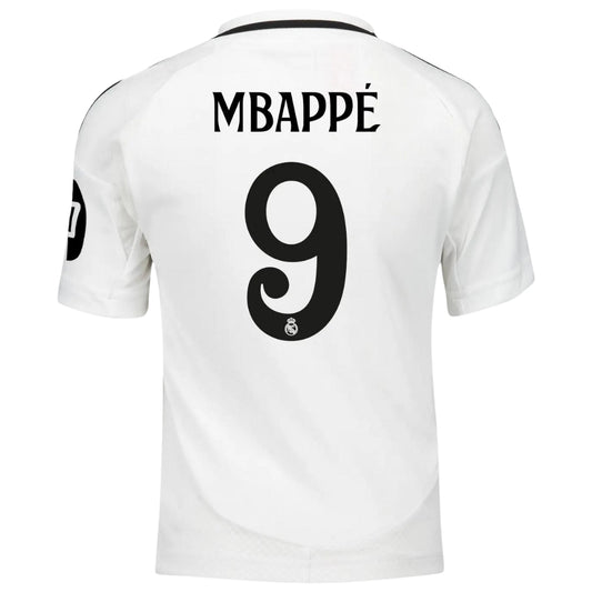 Maillot Enfant Real Madrid Domicile 2024 2025 Mbappe